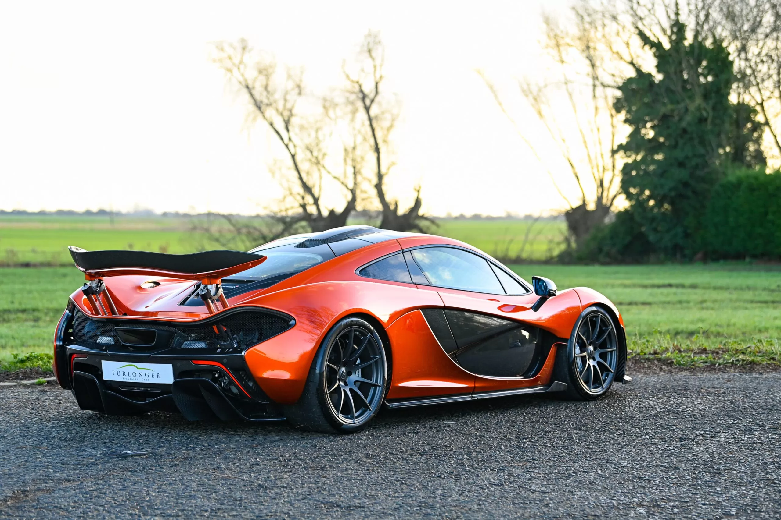 McLaren P1 rear view