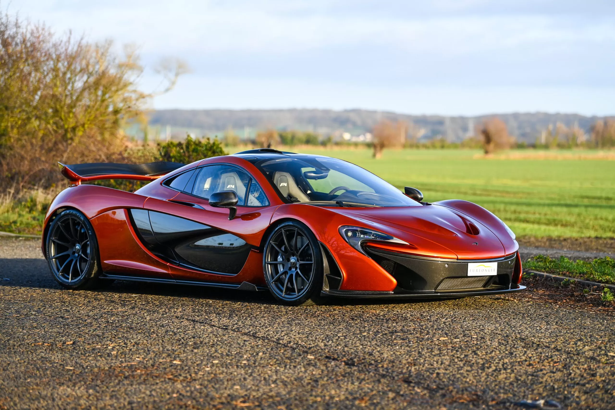 McLaren P1 front three-quarter view